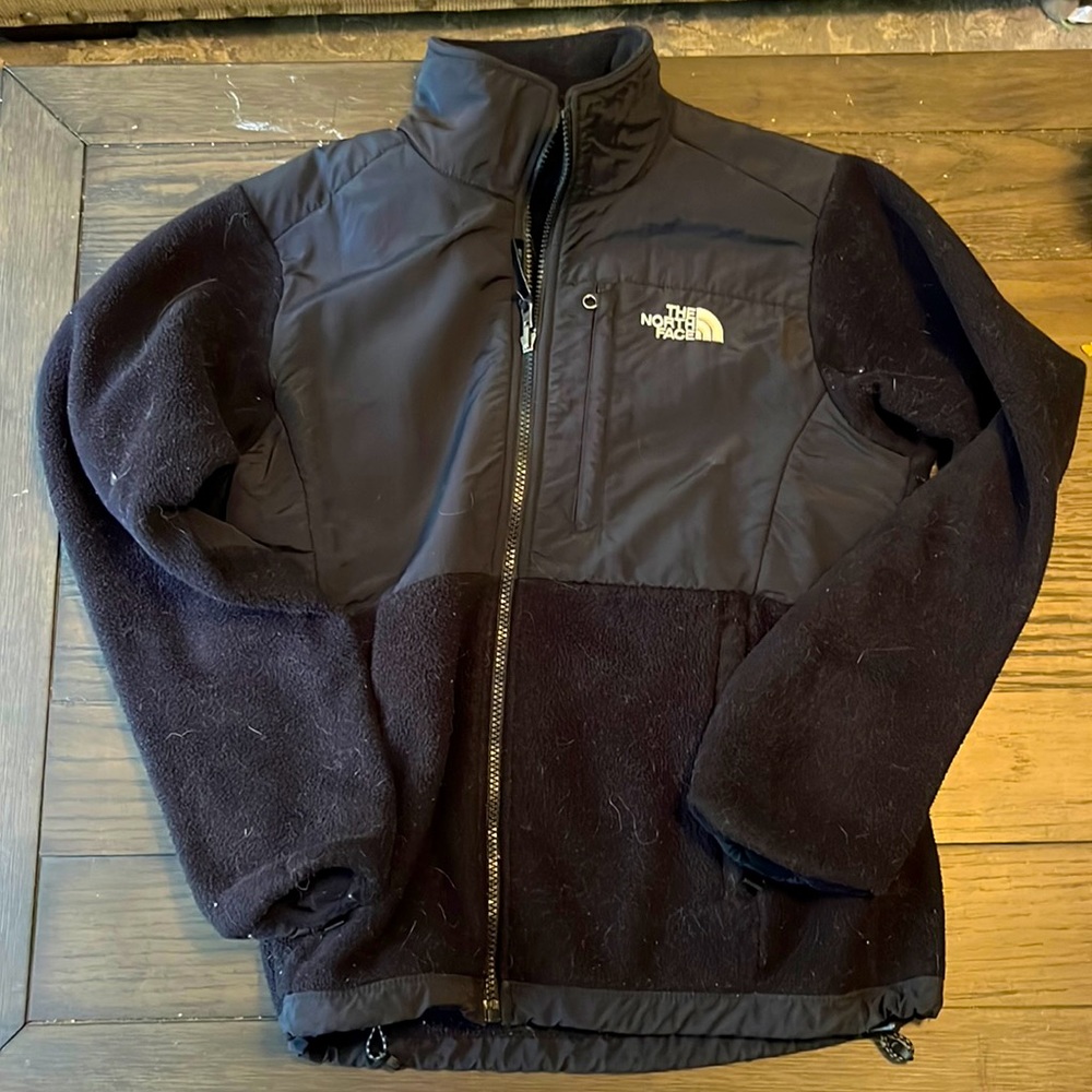 North Face Women’s size small black fleece coat